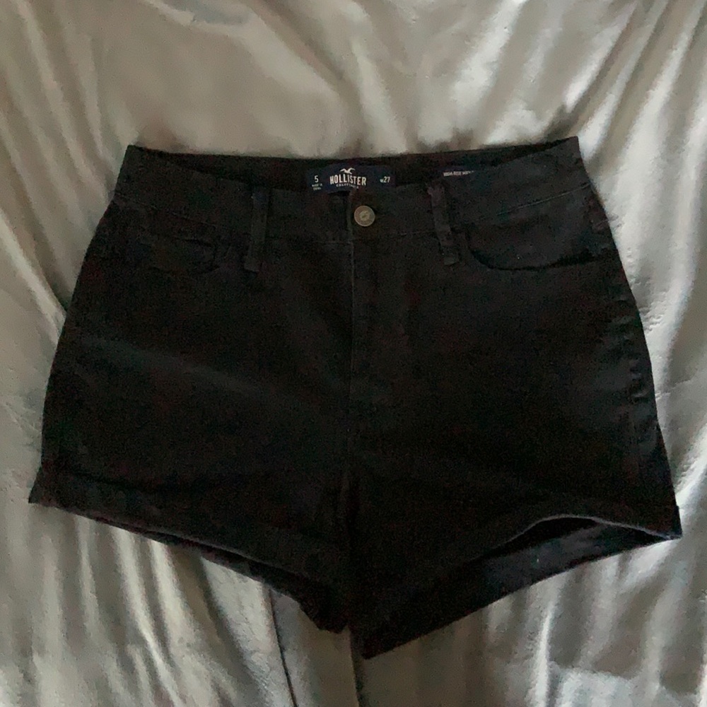 Hollister jean shorts.